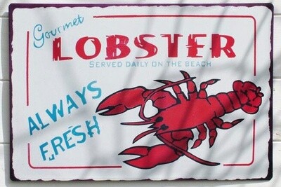 QUAY TRADERS LOBSTER SIGN
