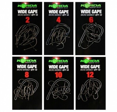 KORDA WIDE GAPE BARBED
