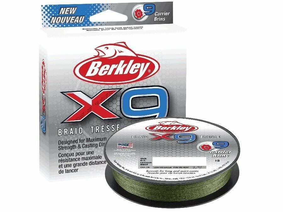 Berkley x9 Low Vis Green Braid