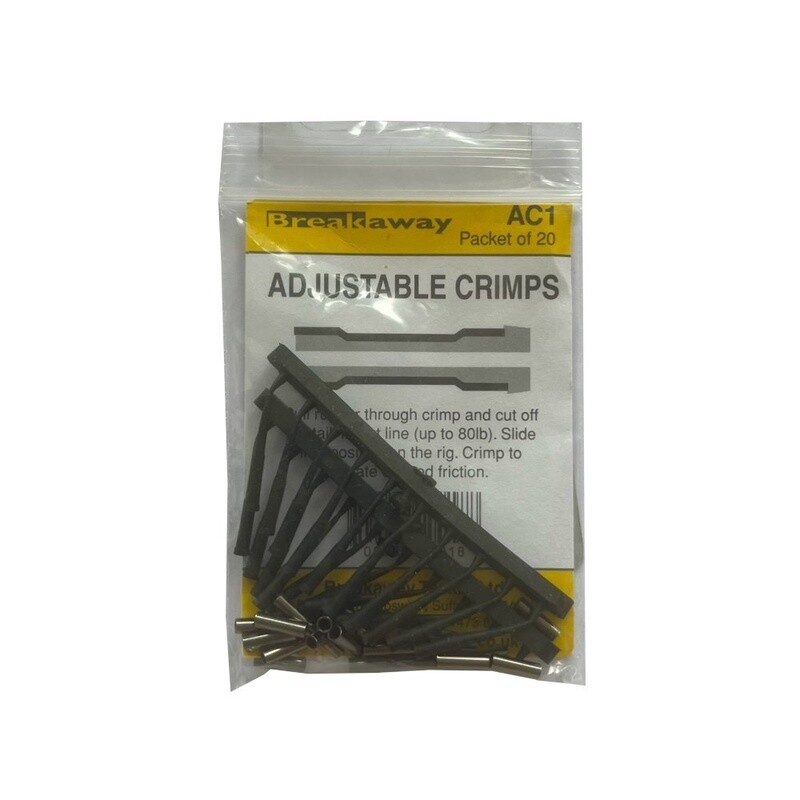 BREAKAWAY ADJUSTABLE CRIMPS, PACK SIZE: 20