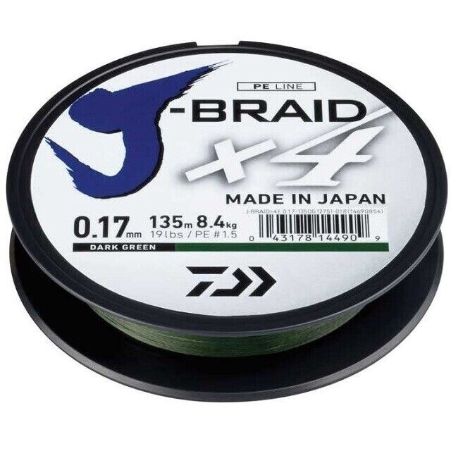 Daiwa J-Braid x4 135m