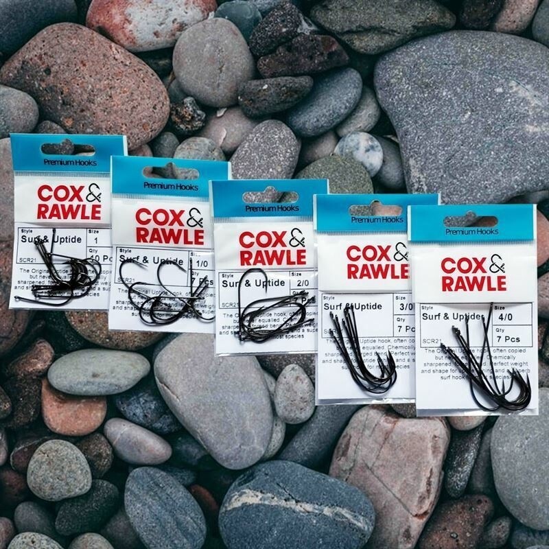 Cox &amp; Rawle Surf and Uptide Extra X Hooks, Size: 7/0 4 pcs