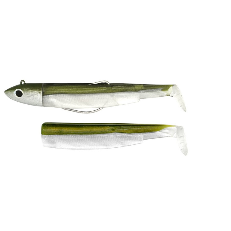 FIIISH BLACK MINNOW NO 2 COMBO 5G, Colour: KAKI