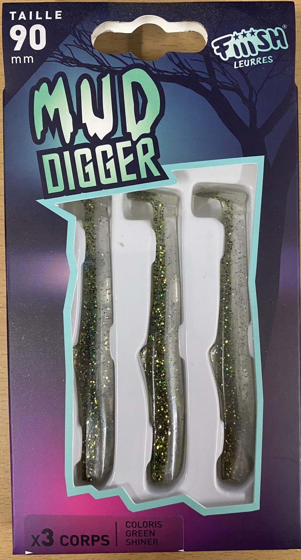 FIIISH MUD DIGGER 90MM X3 BODIES - Picture 5 of 6