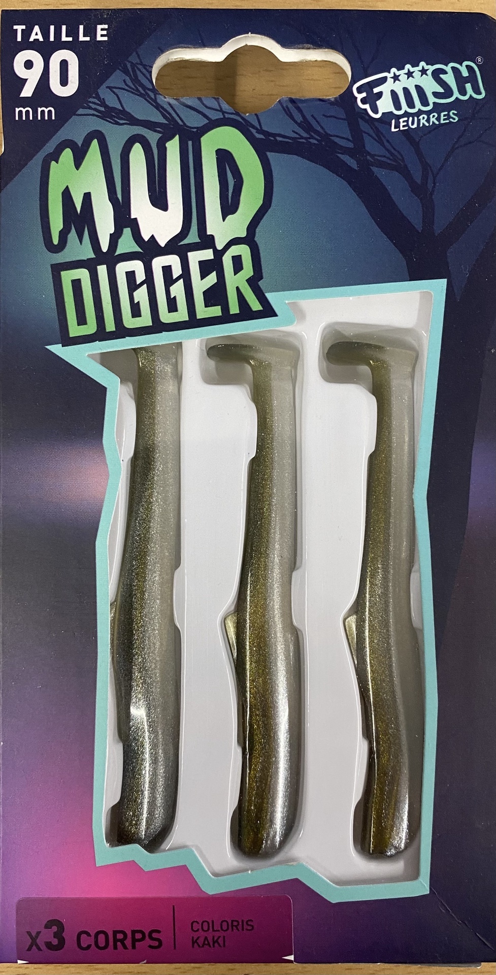 FIIISH MUD DIGGER 90MM X3 BODIES - Picture 6 of 6