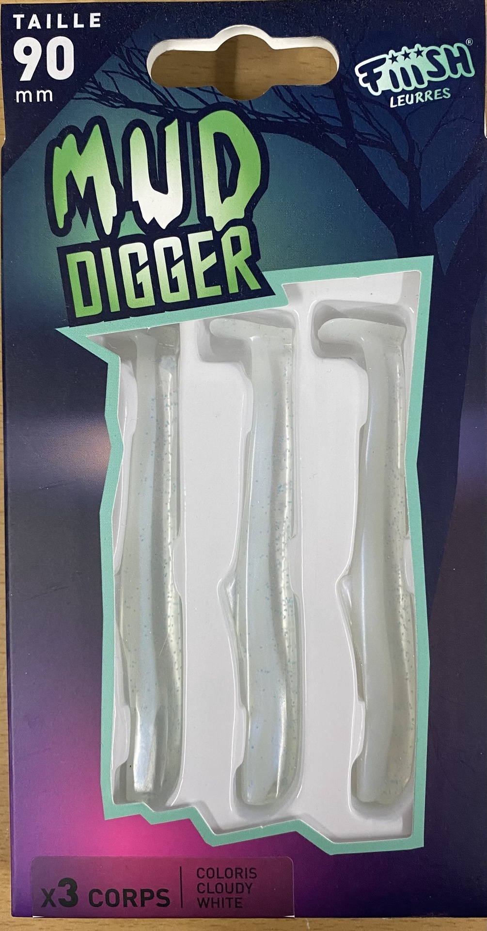 FIIISH MUD DIGGER 90MM X3 BODIES - Picture 4 of 6