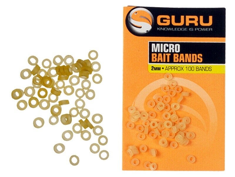 Guru Micro Bait Bands, Size: 2mm