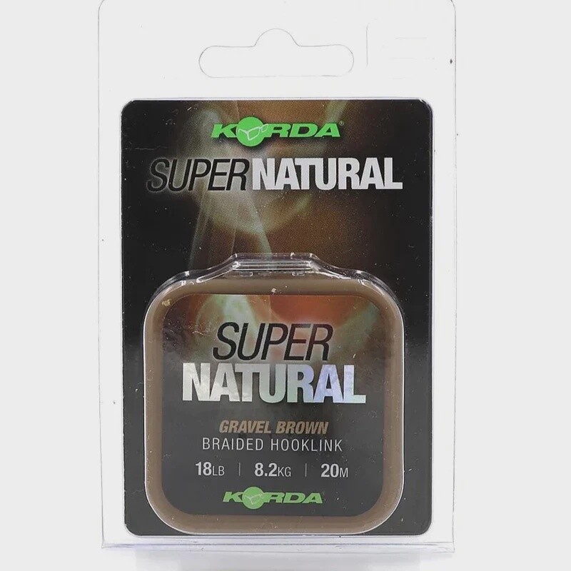 Korda Super Natural 18lb 20m, Colour: Gravel