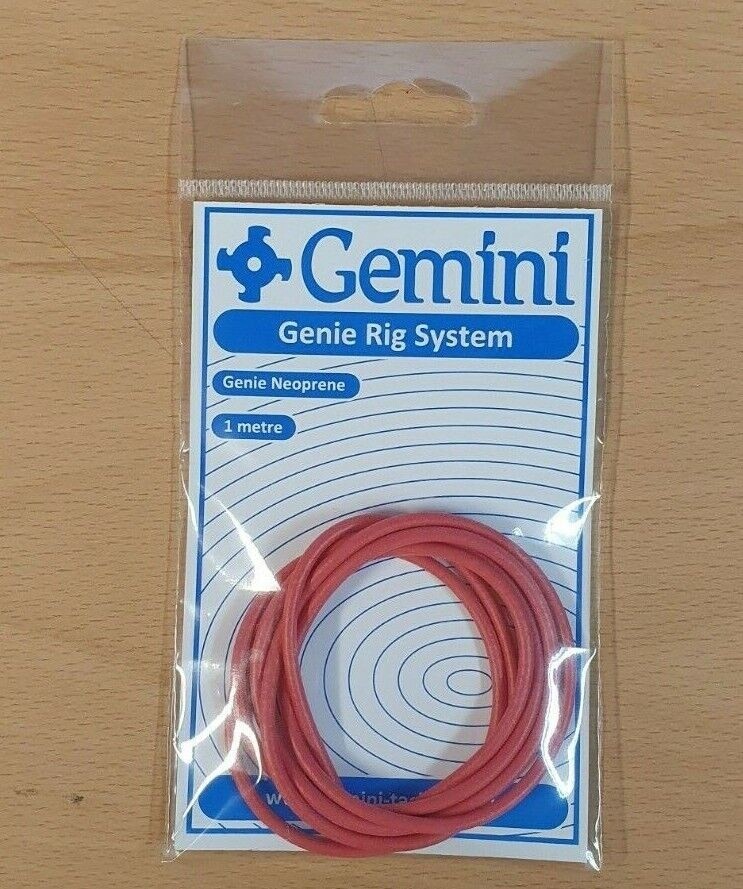 Gemini Genie Rig System Neoprene Tubing, Colour: Red