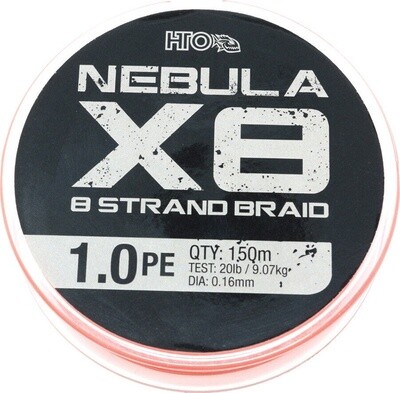 HTO Nebula X8 8 Strand Braid 150m
