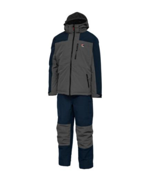 DAM Intenze -20 Thermal Suit Dark Shadow/Blue, Size: SMALL