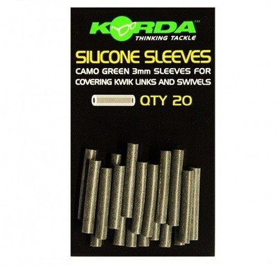 KORDA SILICONE SLEEVE 3MM GREEN