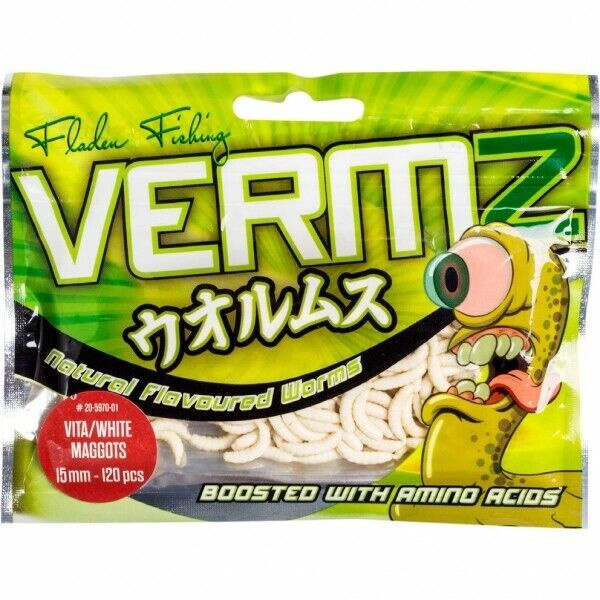 Fladen Vermz 15mm Fake Maggots - Picture 3 of 4