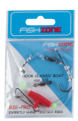 FISHZONE 1 HOOK CLASSIC BT 3/0