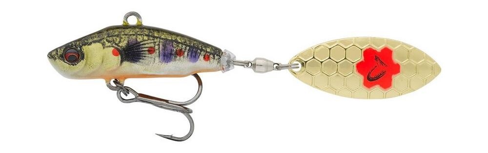 3D Sticklebait Tailspin 18g, Colour: Brown Trout Smolt