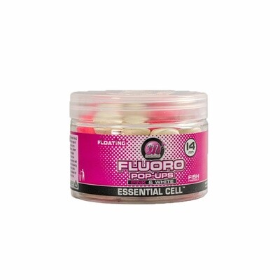 Mainline Fluoro Pop-Ups Pink &amp; White 14MM
