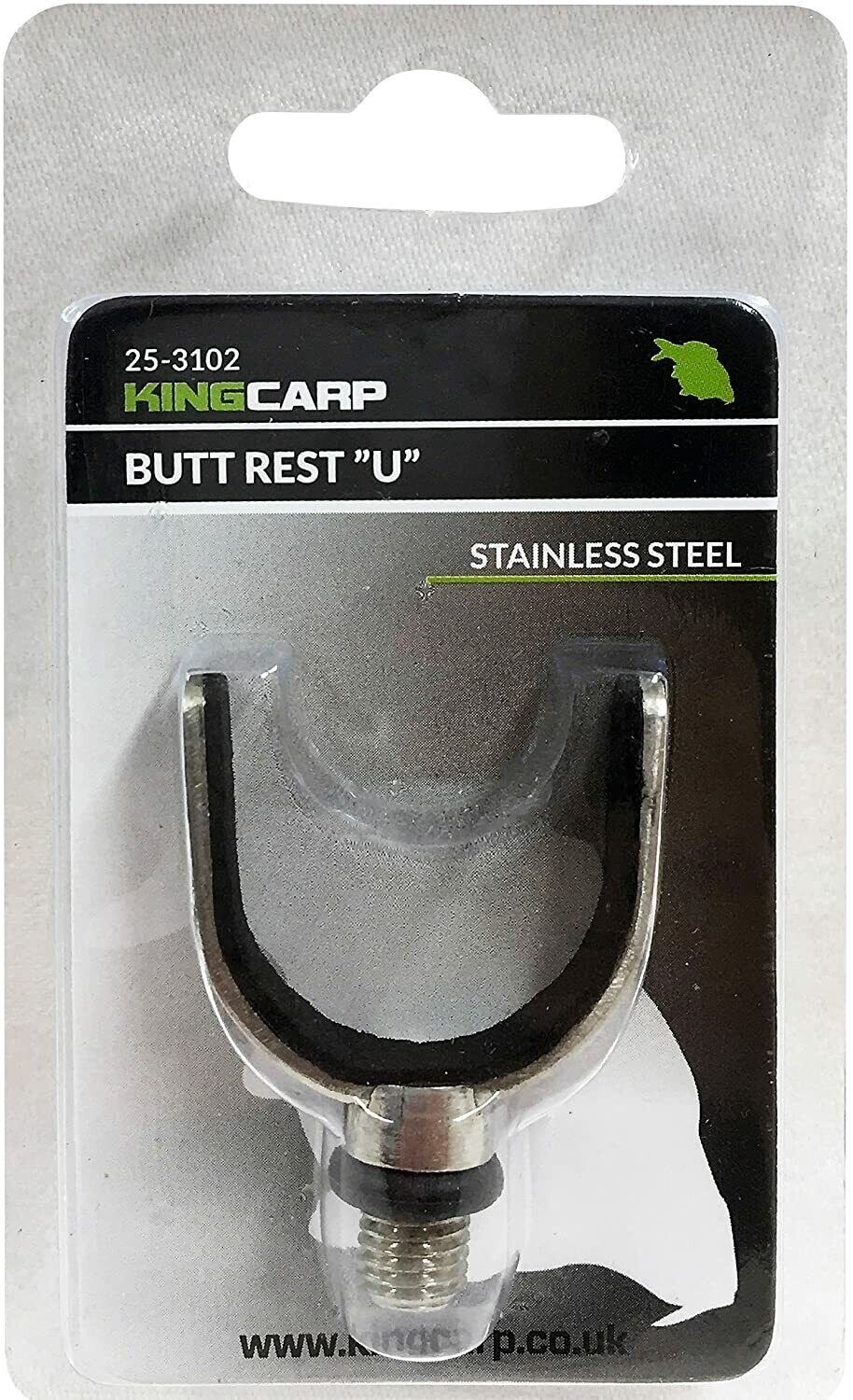 King Carp Butt Rest &#39;U&#39; Stainless Steel