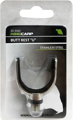 King Carp Butt Rest &#39;U&#39; Stainless Steal