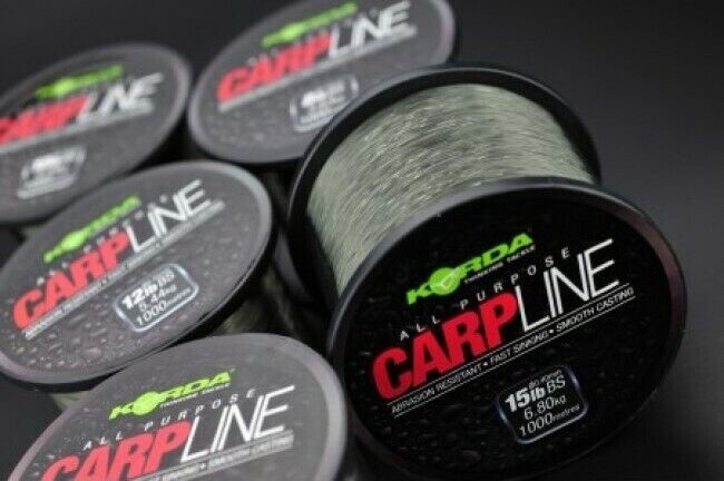 Korda CARP LINE Monofilament 1000M, BREAKING STRAIN: 12lbs.