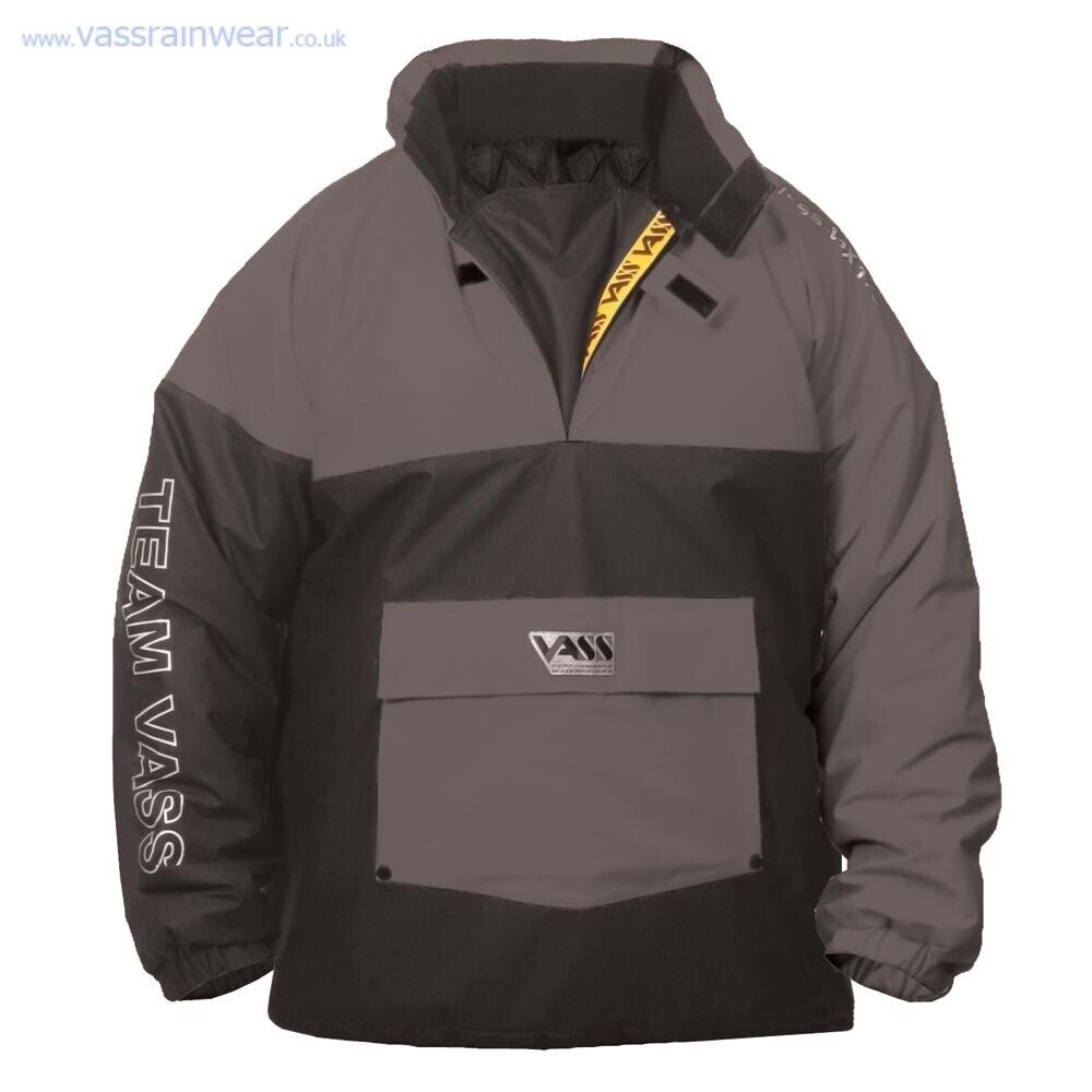 VASS TEAM 175 WINTER SMOCK BLAK/GREY, Size: SMALL