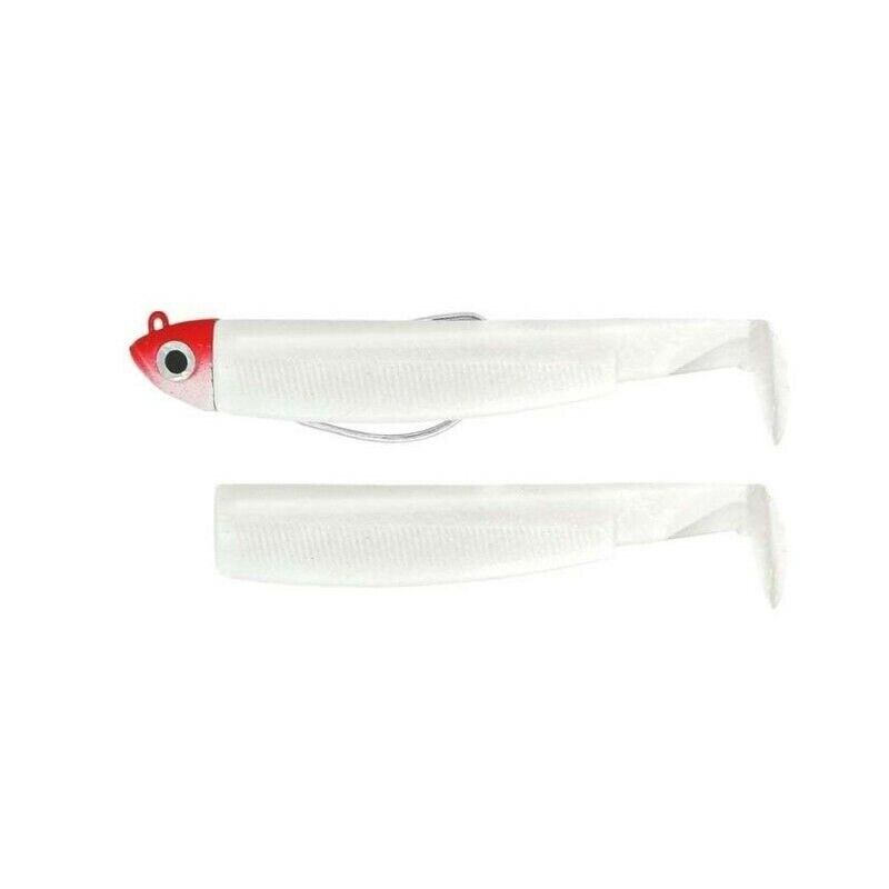 Fiiish Black Minnow 120 No 3 Combo Shore 12g Blanc / White-Redhead