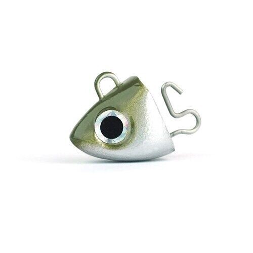 FIIISH BLACK MINNOW 90 NO2 JIGHEADS KAKI, Weight: 5G SHORE
