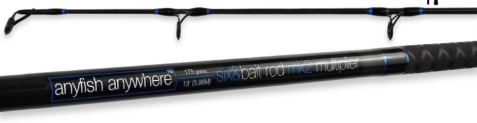 Anyfish Anywhere SIX &amp; BAIT MK2 Multiplier, Size: 14&#39;