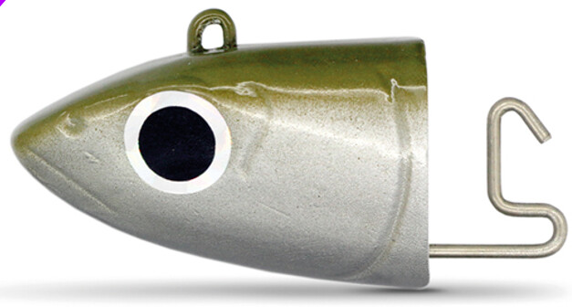 FIIISH NO5 BLACK MINNOW JIGHEAD KAKI