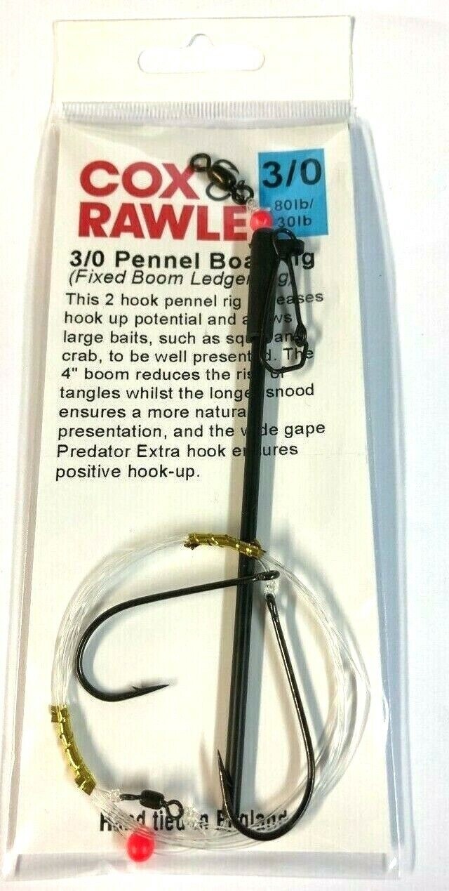 COX &amp; RAWLE PENNEL RIG BOAT 3/0