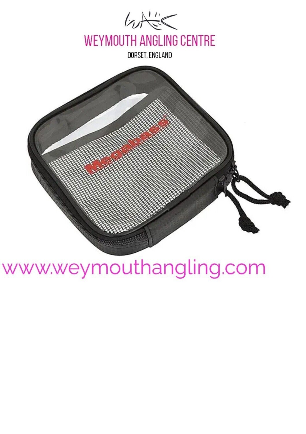 Megabass Clear Pouch, Size: SMALL
