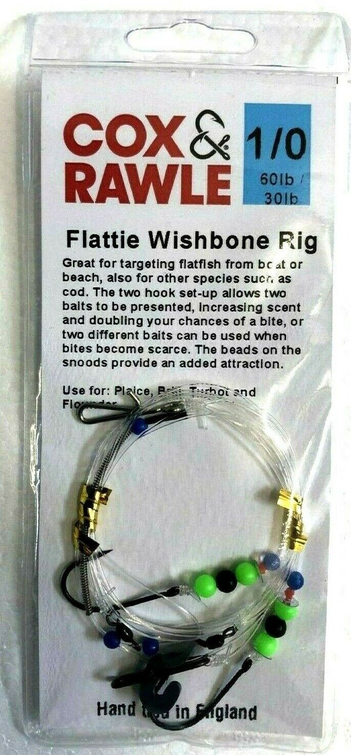 COX &amp; RAWLE FLATTIE WISHBONE 1/0
