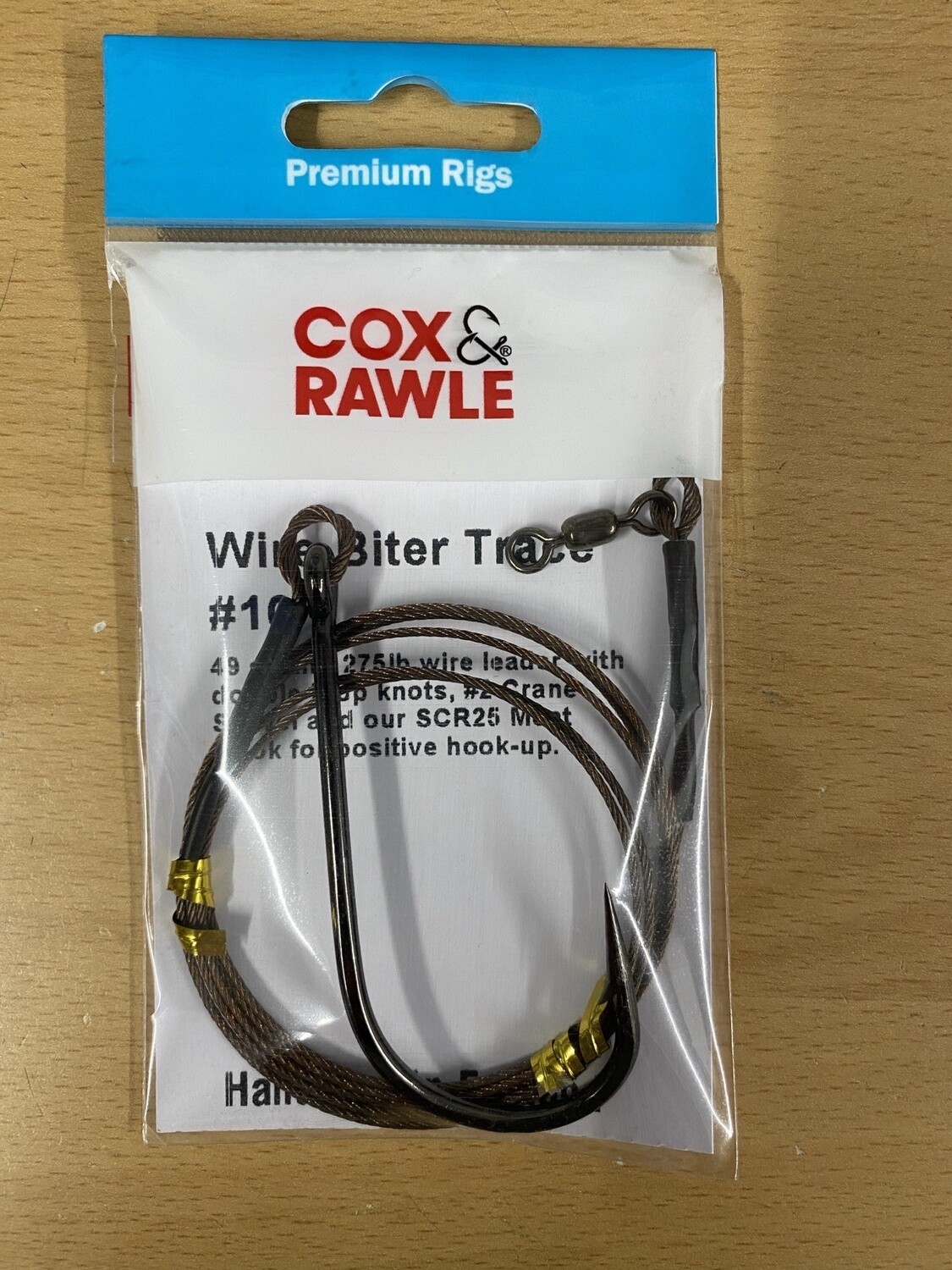 Cox &amp; Rawle  WIRE BITER TRACE 10/0