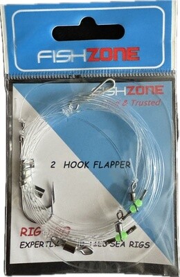 Fishzone 2 Hook Flapper Rigs