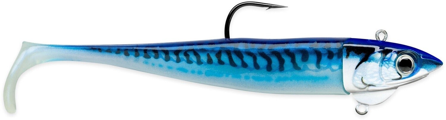 BISCAY DEEP MINNOW 16CM 94G (JIGHEAD 73G), Colour: BLUE MACKEREL