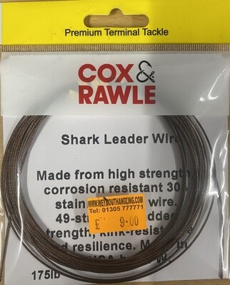 Cox &amp; Rawle Shark Leader Wire
