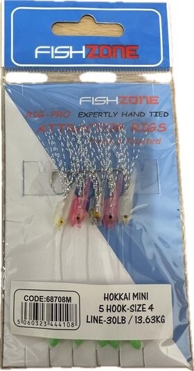 Fishzone Attractor Rigs, Type: Hokkai Mini sz4