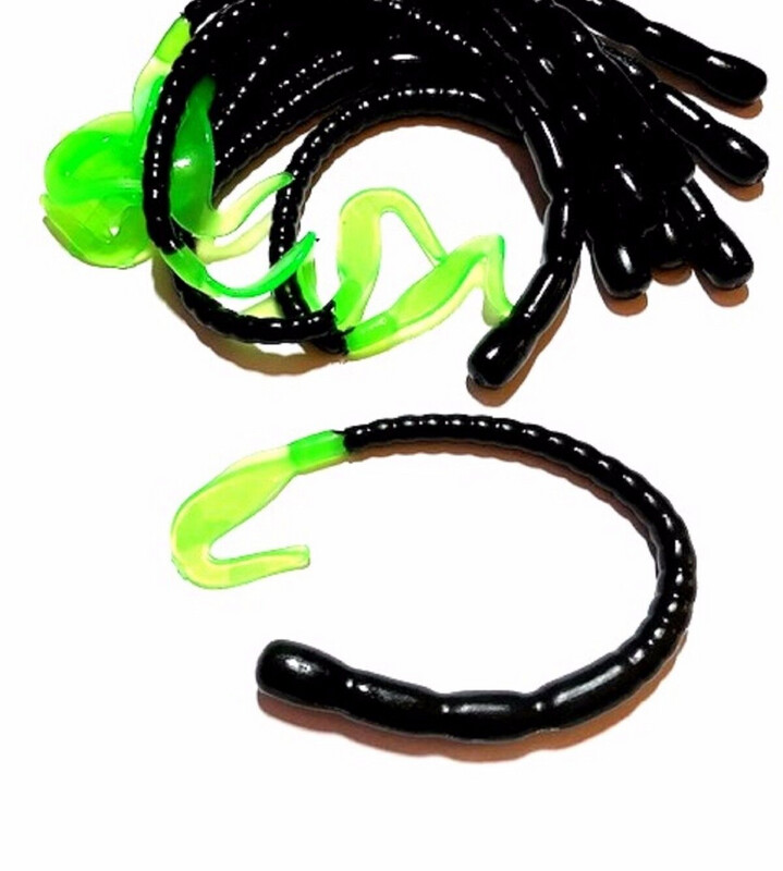 FLADEN JELLY WORMS 20CM  GREEN