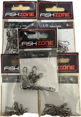 Fishzone Swivel Snap, Size: 1
