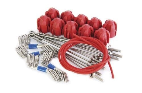 Gemini Assembly Kit – Long Tail/Standard Grips/Red Heads