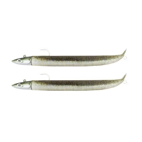 Fiiish Crazy Sandeel Combo Size 2 120mm Khaki