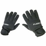 Fladen Black Neoprene Gloves