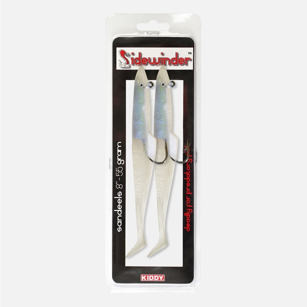 Sidewinder Sandeel 8&quot; Pearl