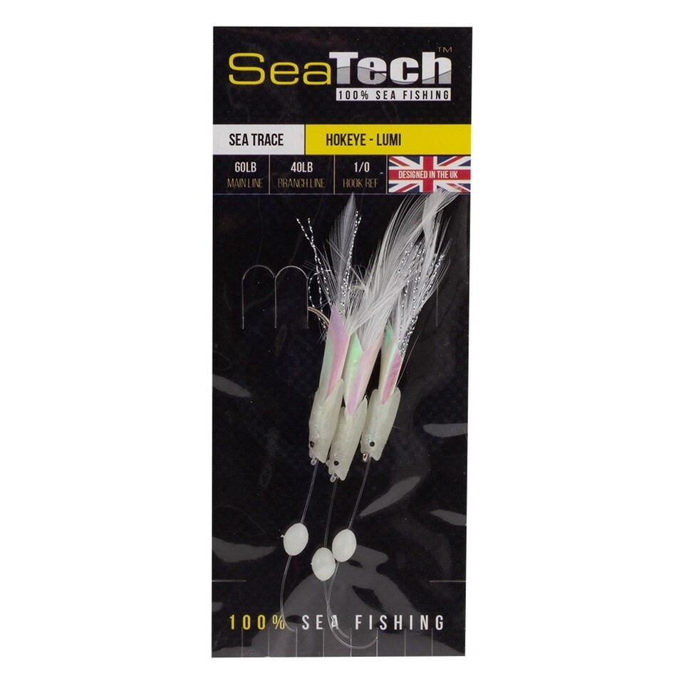 SeaTech Hokkai, Size: 1/0 Lumi White