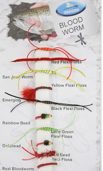 DRAGON BLOOD WORM FLIES