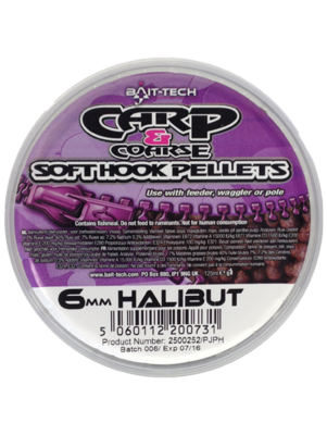 Soft Hook Pellets Halibut 6mm (90g)