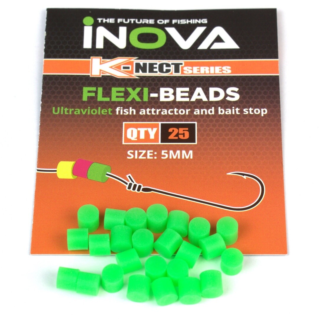 INOVA FLEXI BEAD 5MM, Colour: GREEN