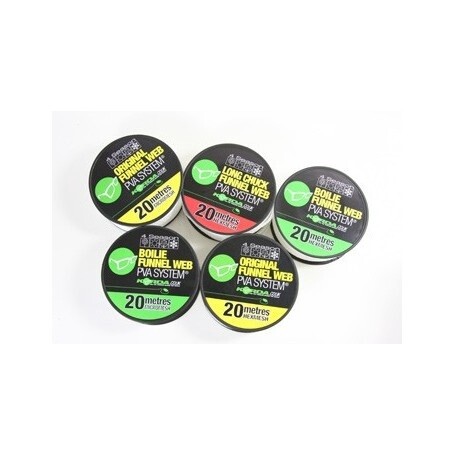 Korda Boilie Funnel Web PVA System Refill 20 Meters Micromesh