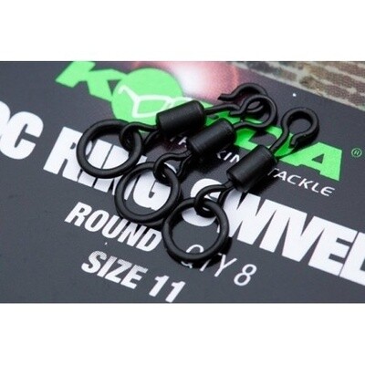 Korda QC Ring Swivels Round