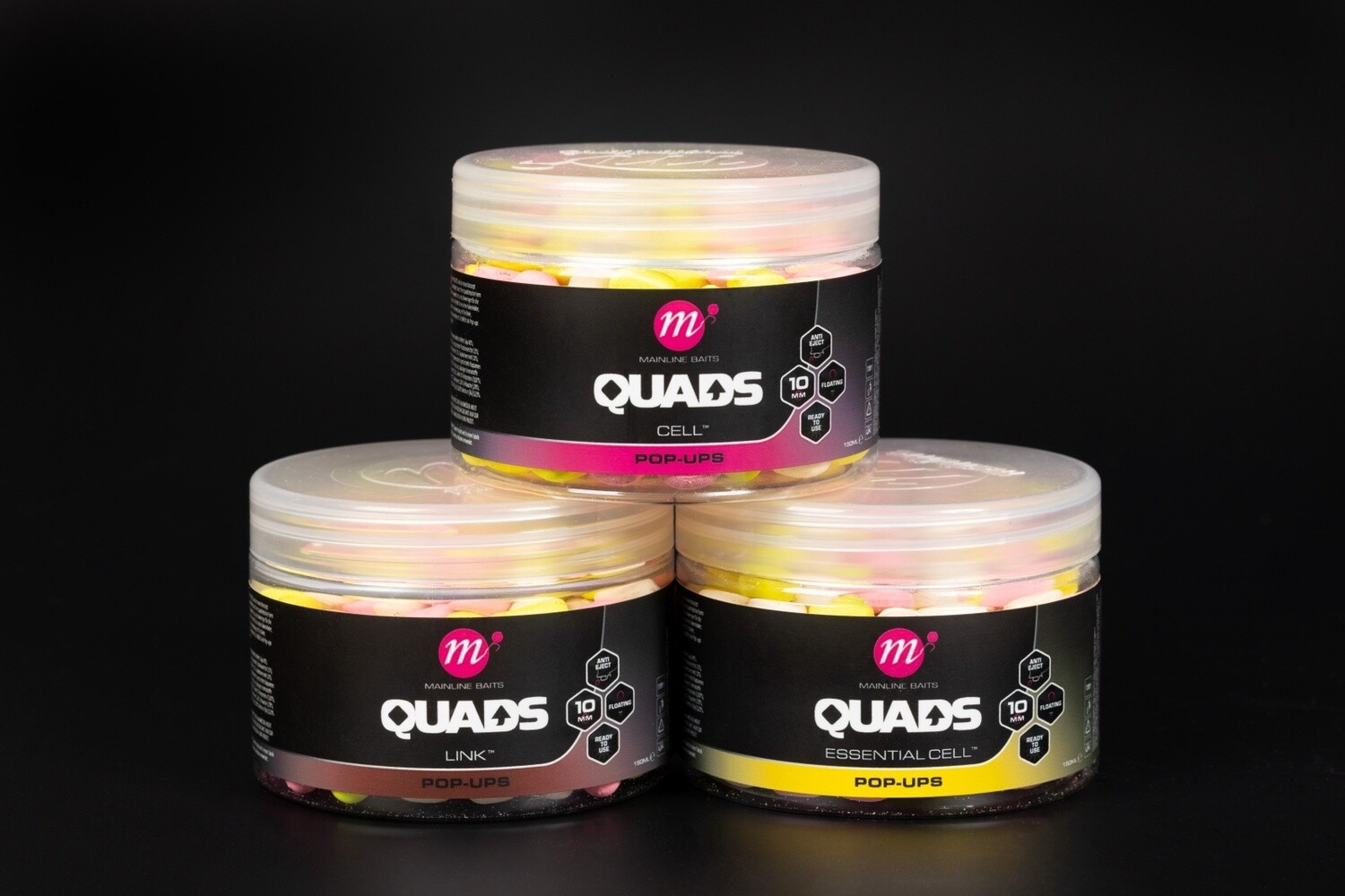 Mainline Quads Pop Ups 10MM, Flavour: Essential Cell
