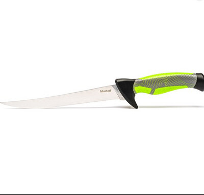 MUSTAD 7&quot; FILLET KNIFE GREEN